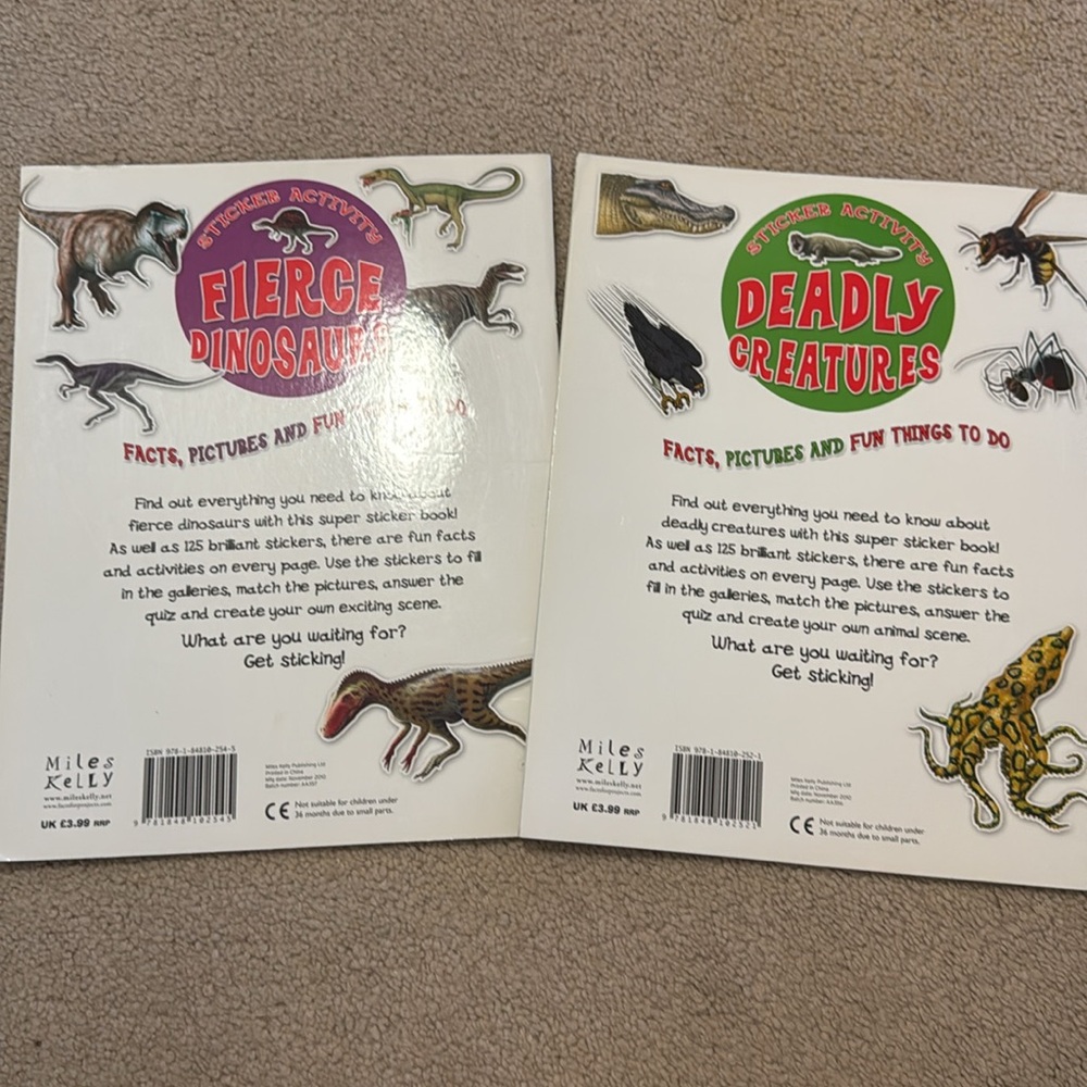 Kids Sticker Activity Books - Picture 2 of 6